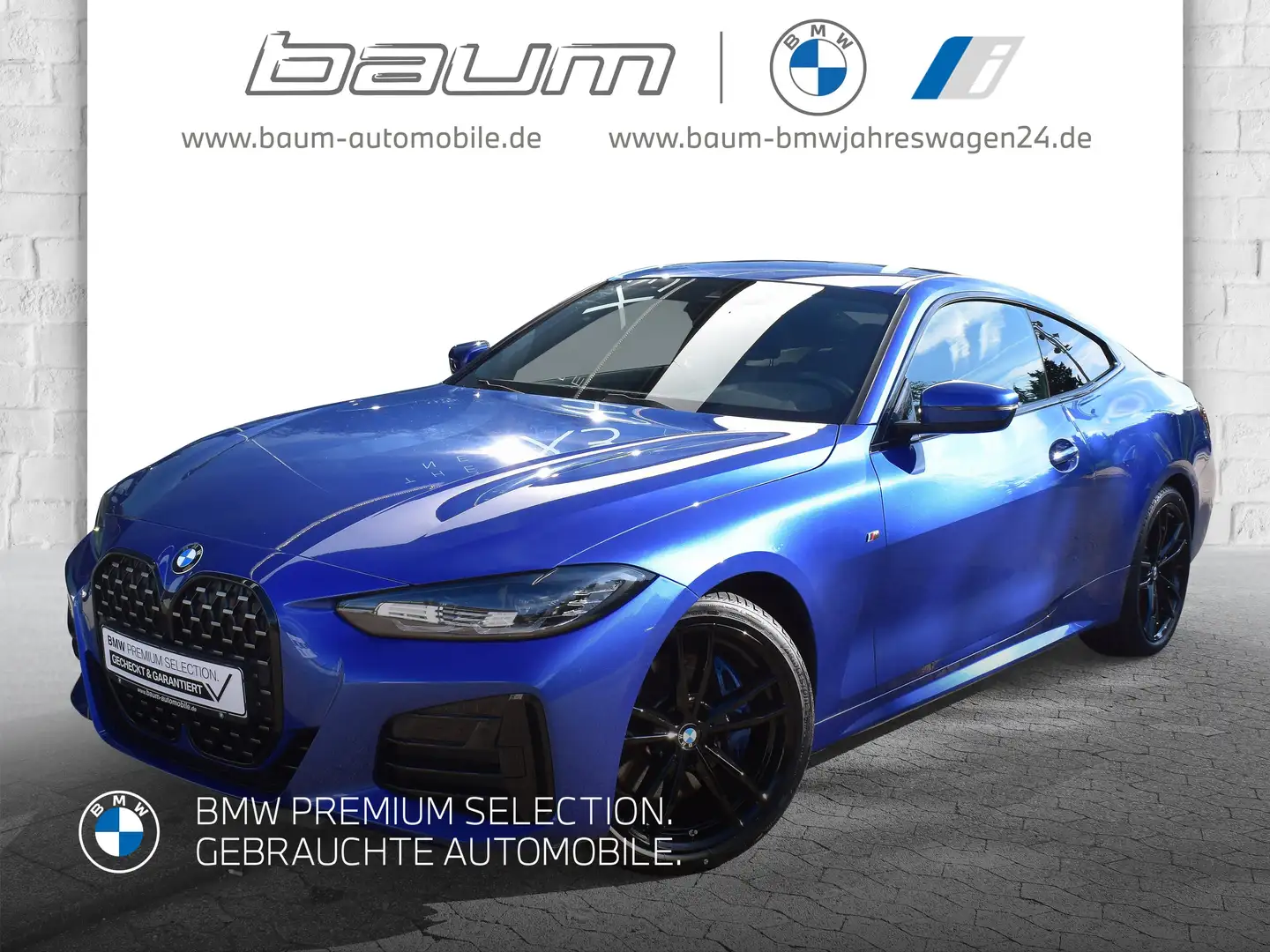 BMW 440 M440i xDrive Coupé HiFi DAB WLAN Standhzg. Blauw - 1