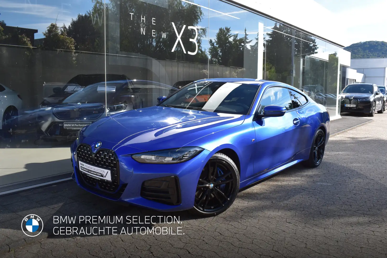 BMW 440 M440i xDrive Coupé HiFi DAB WLAN Standhzg. Blau - 1