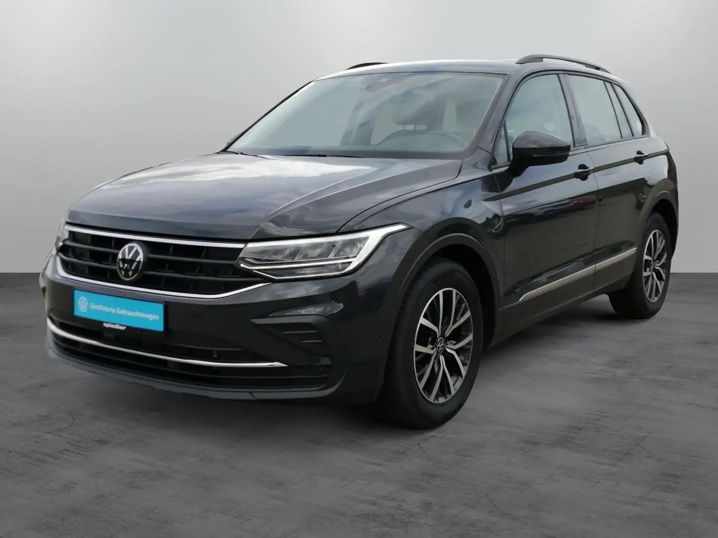 Volkswagen Tiguan Life 2.0TDI DSG Navi LED AHK ViritualCock Grau - 2