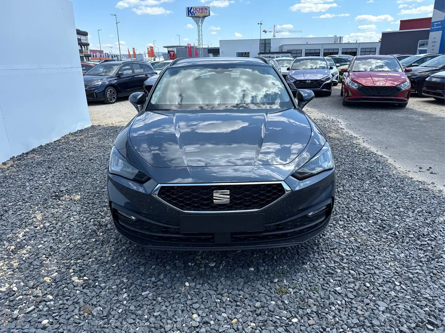 SEAT Leon Sportstourer STYLE 1.5 TSI ACC RFK PDC v+h KLIM... Gris - 2
