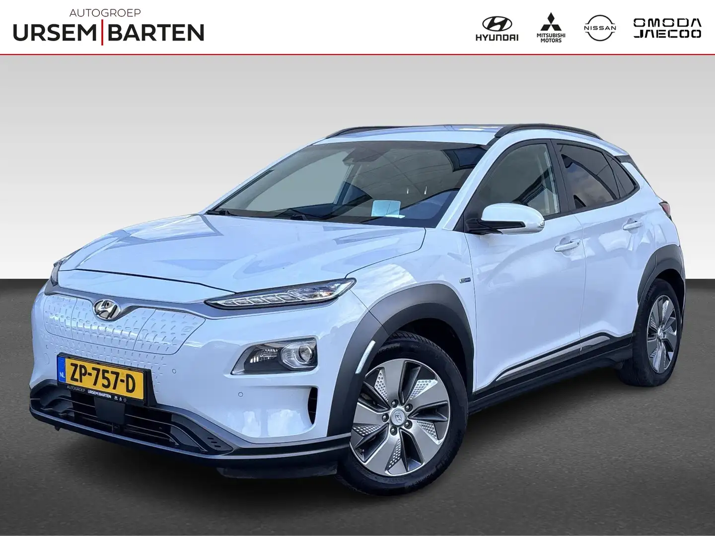 Hyundai KONA EV Premium 64 kWh Blanc - 1