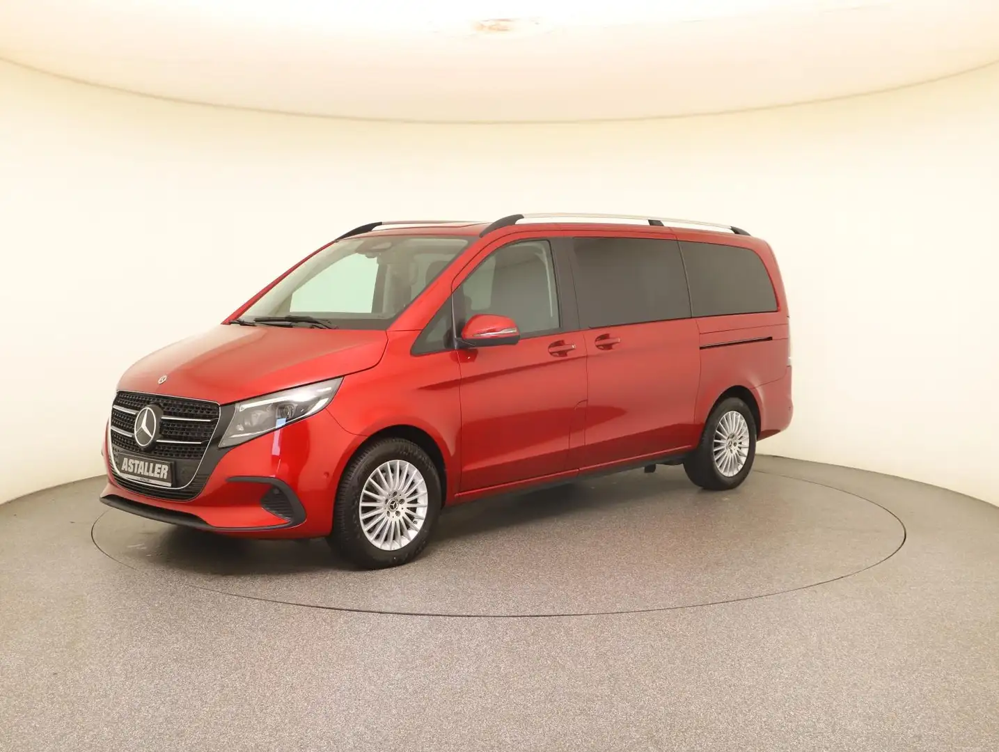 Mercedes-Benz V 300 d 4M Style Lang L2 Distr+MOPF+el Türen+AHK Rot - 1