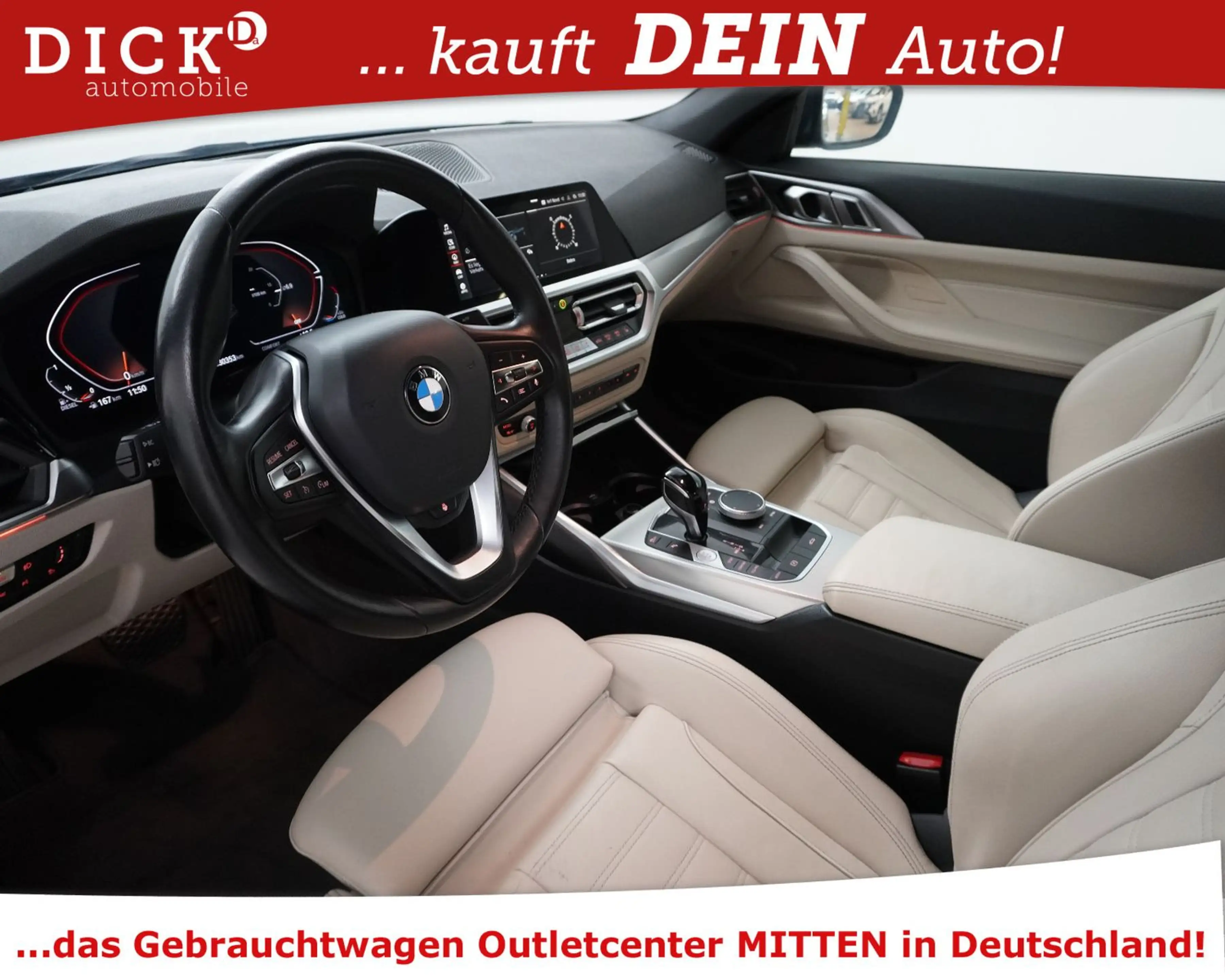 BMW 420 d Aut Cabrio Sport LEDER+MEMO+VIRTU+KAM+STDHZ — photo 8