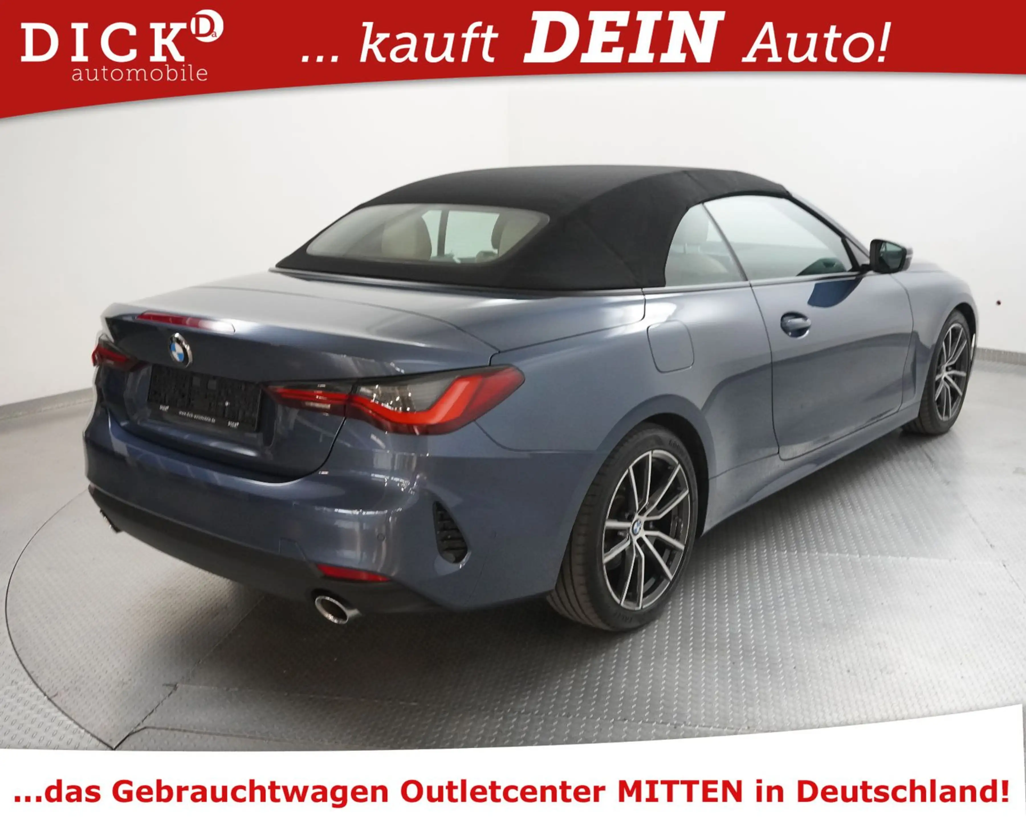 BMW 420 d Aut Cabrio Sport LEDER+MEMO+VIRTU+KAM+STDHZ — photo 7