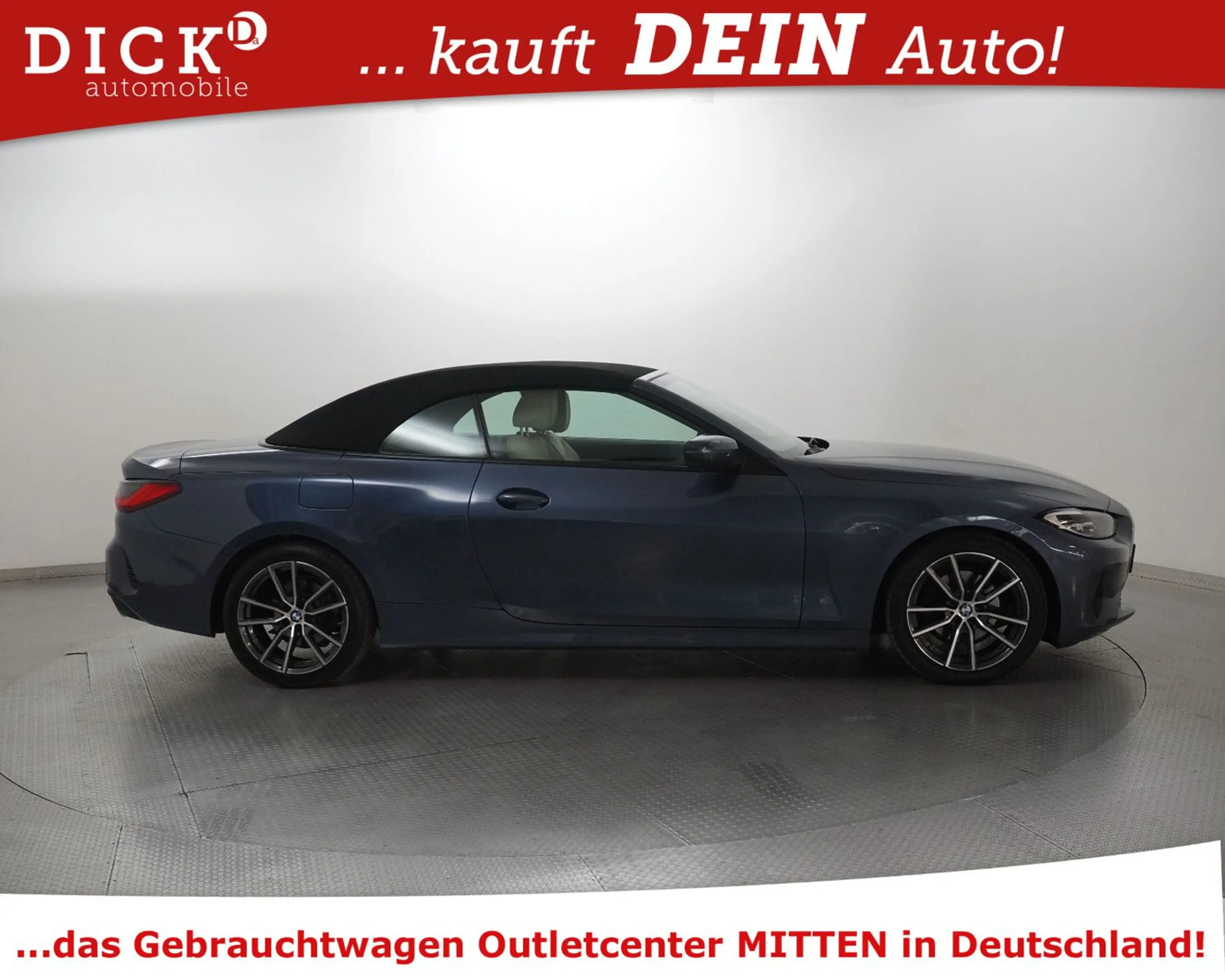BMW 420 d Aut Cabrio Sport LEDER+MEMO+VIRTU+KAM+STDHZ — photo 2