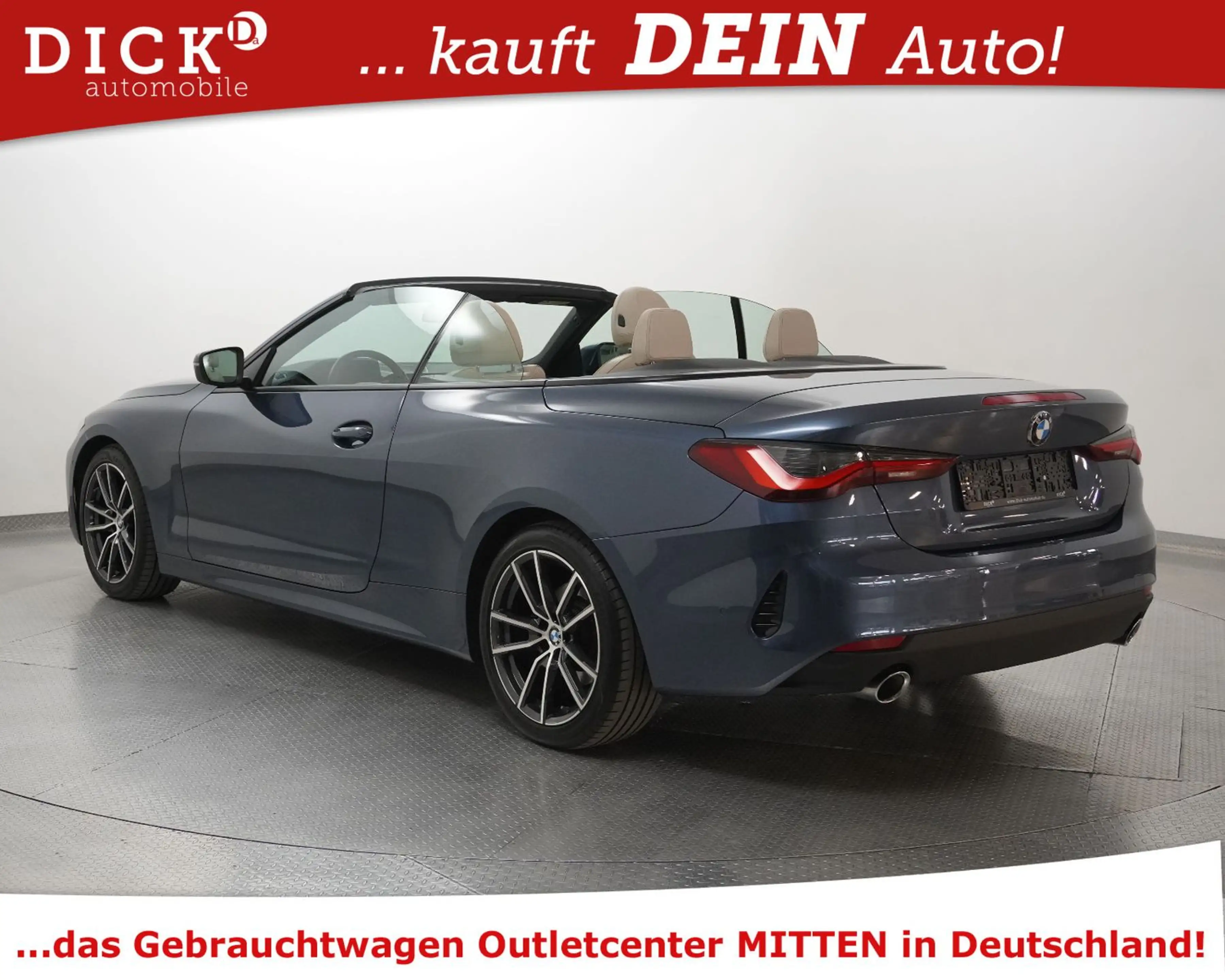 BMW 420 d Aut Cabrio Sport LEDER+MEMO+VIRTU+KAM+STDHZ — photo 5