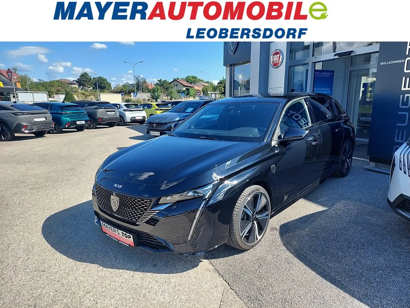 Peugeot 308 BlueHDi 130 S&S EAT8 GT Schwarz - 1