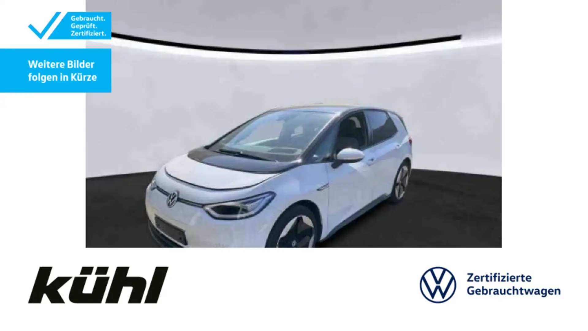 Volkswagen ID.3 Pro S LED ACC HuD Kamera App Navi Weiß - 1