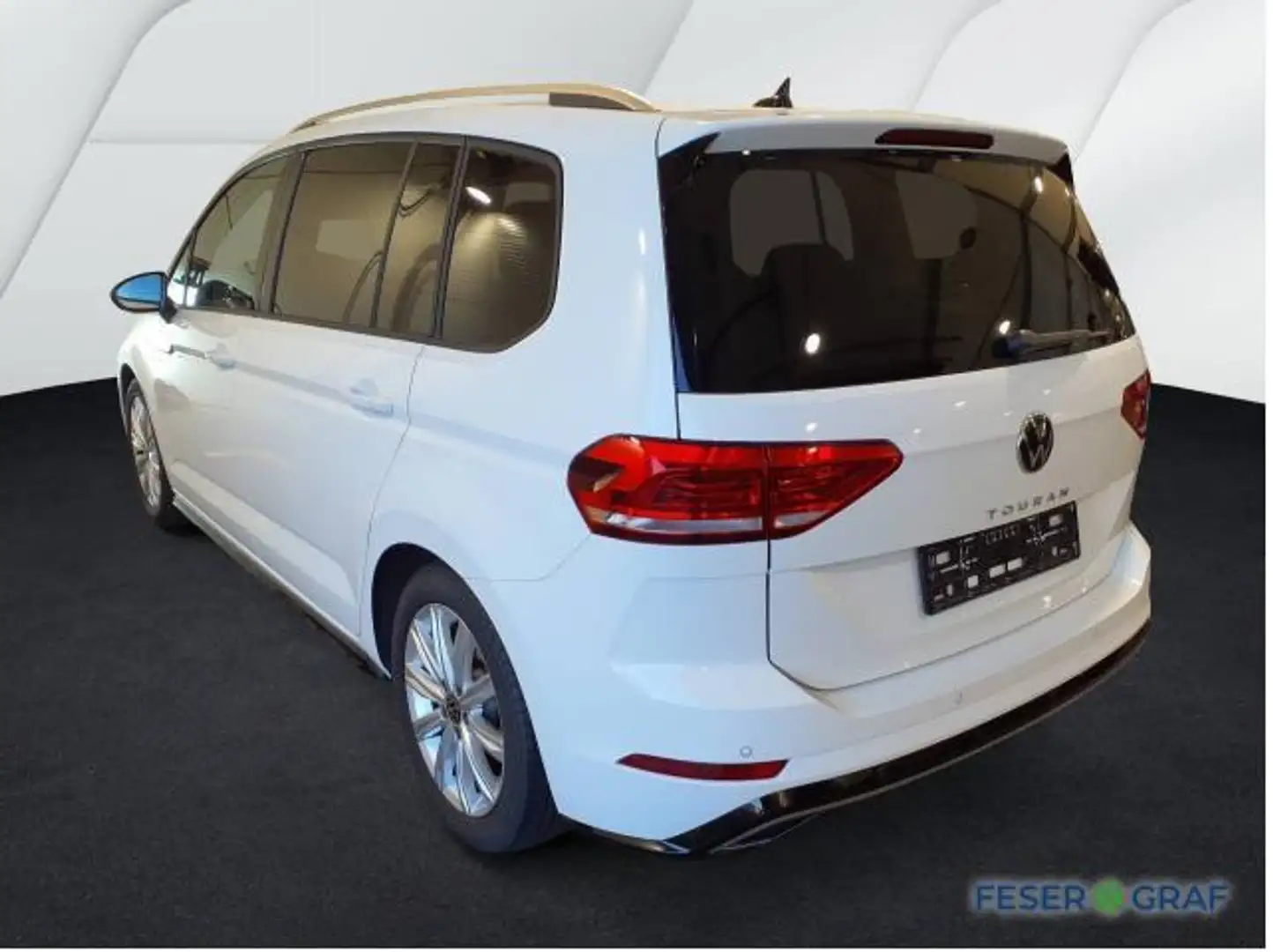 Volkswagen Touran 1.5 TSI DSG R-LINE KAMERA ACC NAVI Weiß - 2