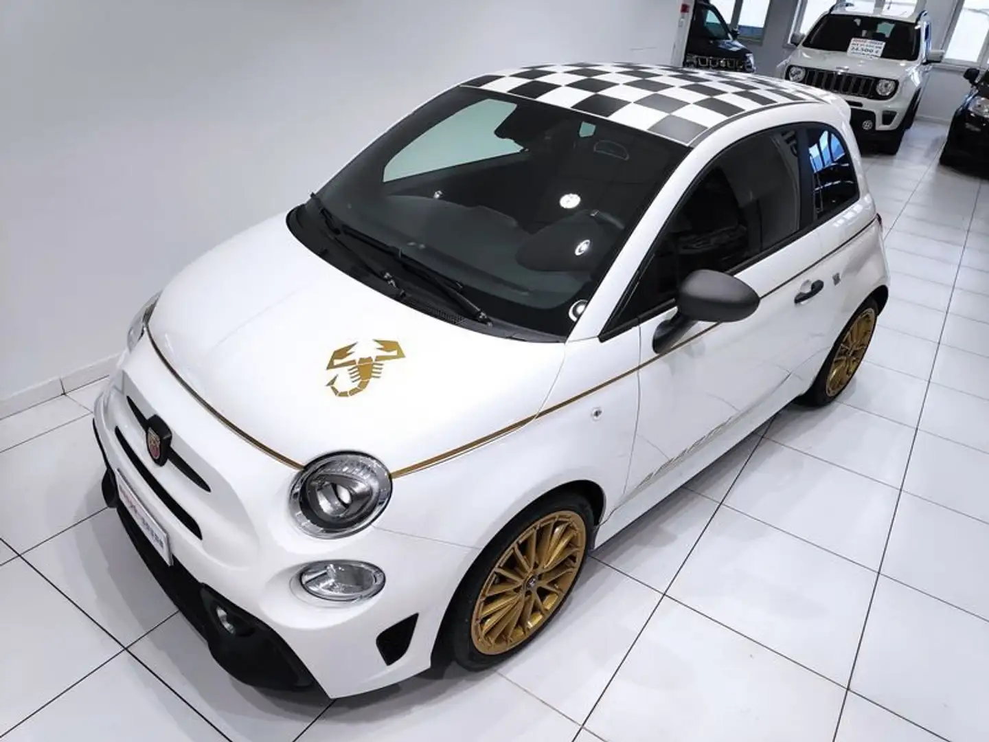 Abarth 595 1.4 Turbo T-Jet 165 CV*ESTETICA SERIE ORO+TETTO B Bianco - 1