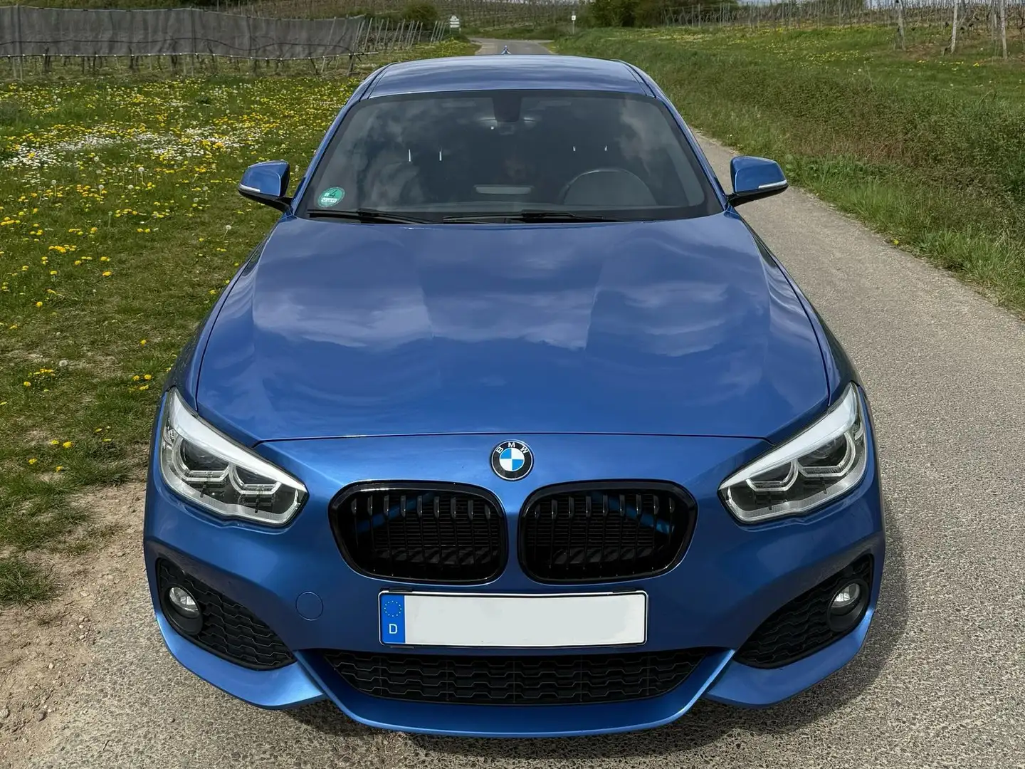 BMW 118 1er Diesel (3-Türer) 118d M Sport Blau - 2