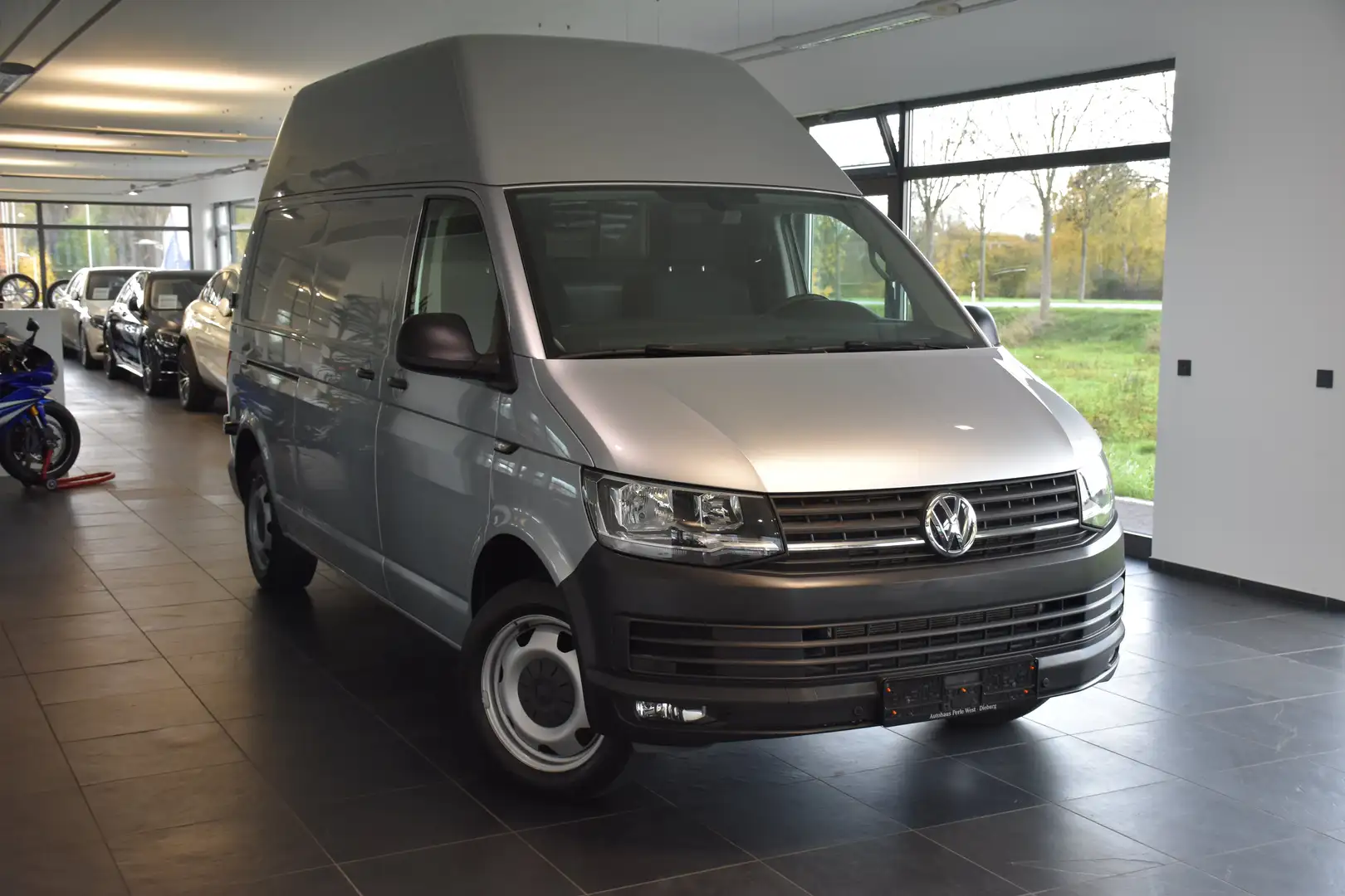 Volkswagen T6 Transporter GROßRAUM-KASTEN LR 2.0 BiTDI"SORTIMO"NAVI"KLIMA Silber - 2