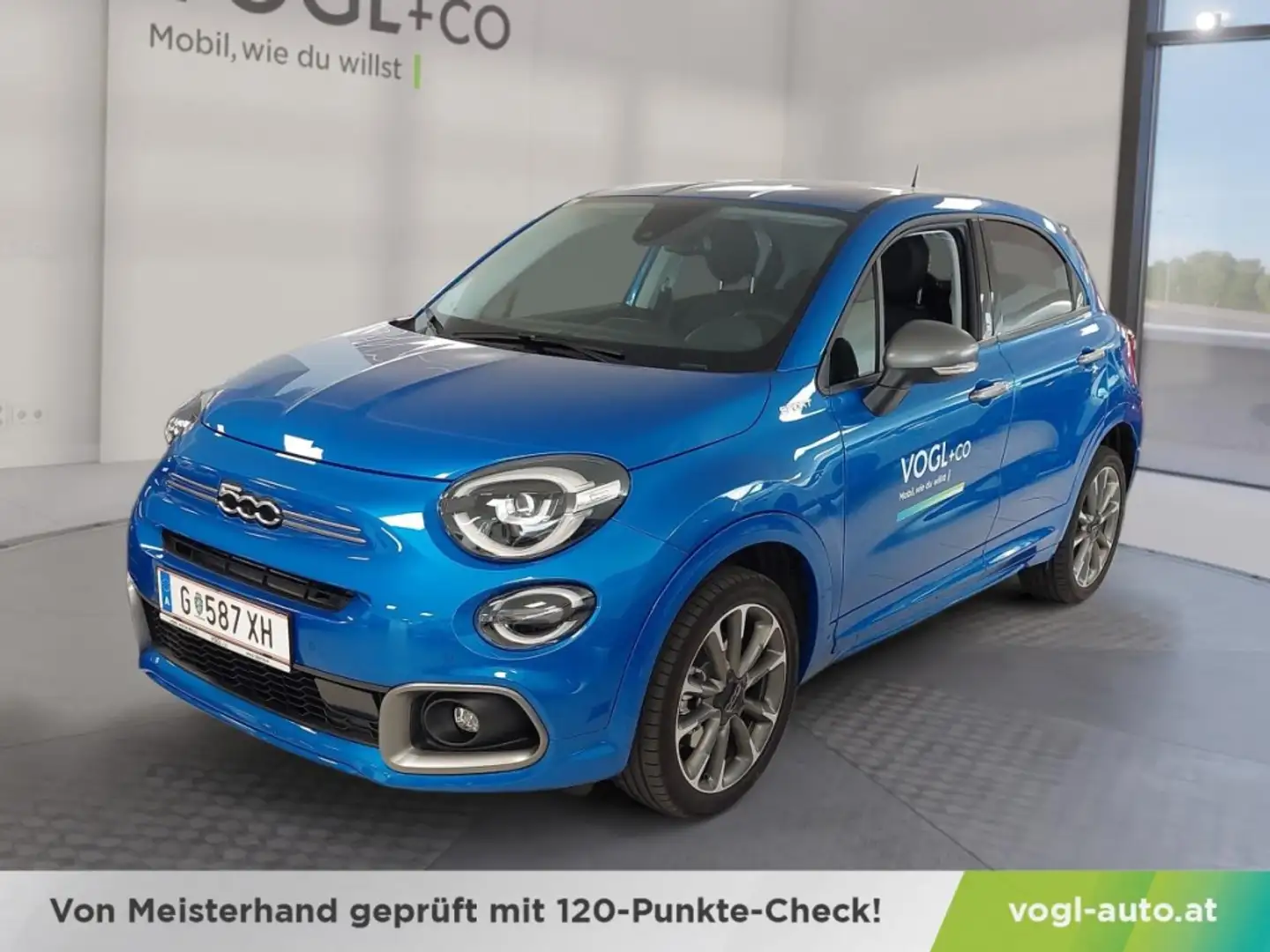Fiat 500X Sport 130 7-Gang DCT Hybrid Blau - 1