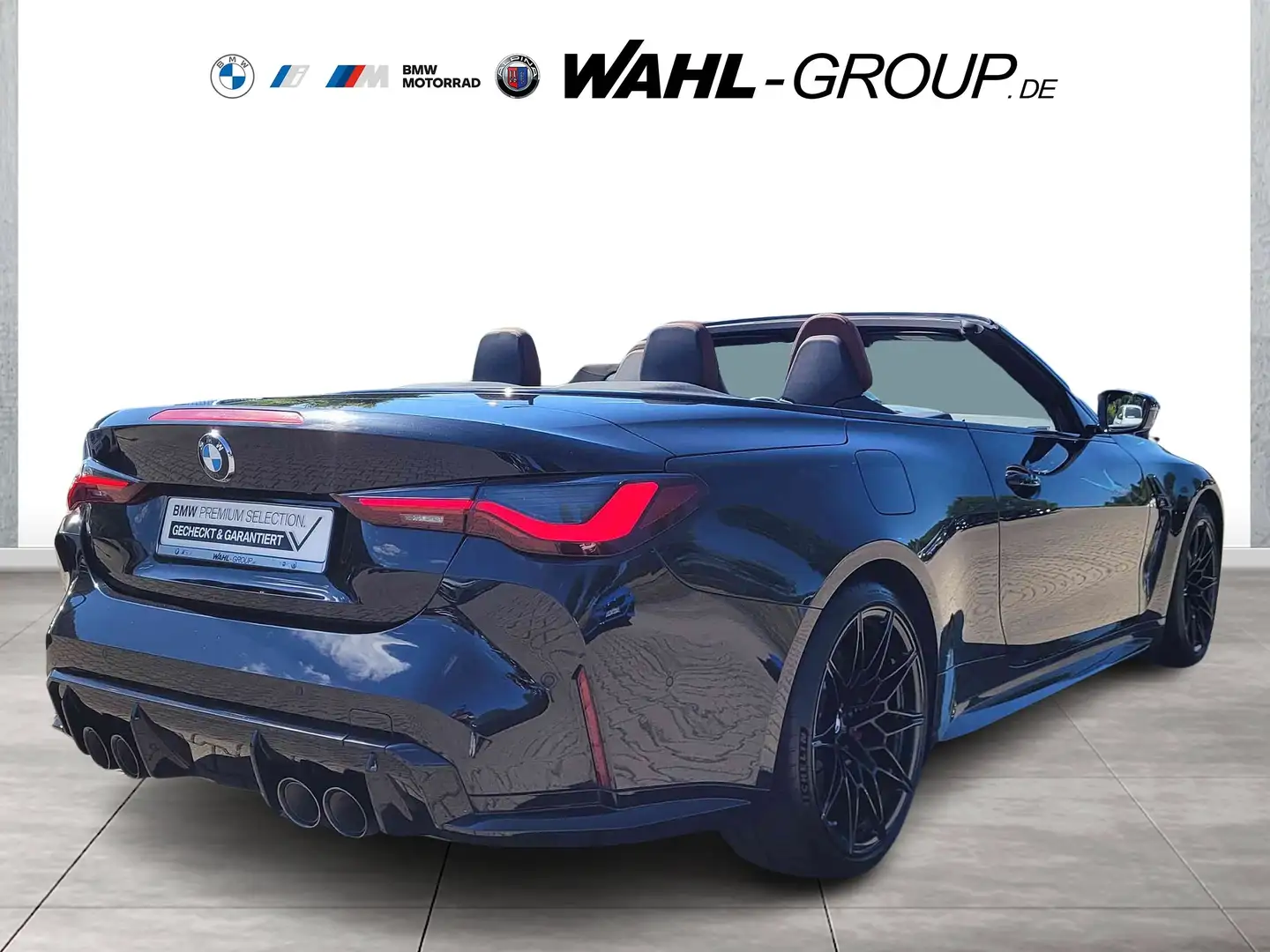 BMW M4 Competition M xDrive Cabrio DrPack Laser HaKa DrAs Schwarz - 2