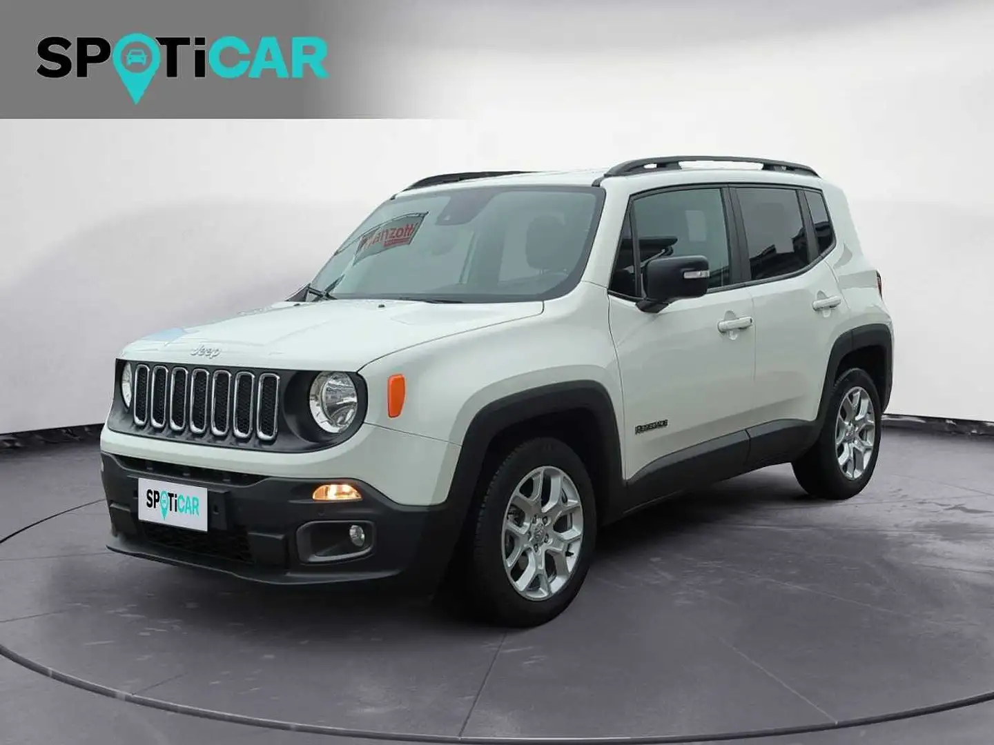 Jeep Renegade 1.6 Mjt 120 CV Limited Blanc - 1