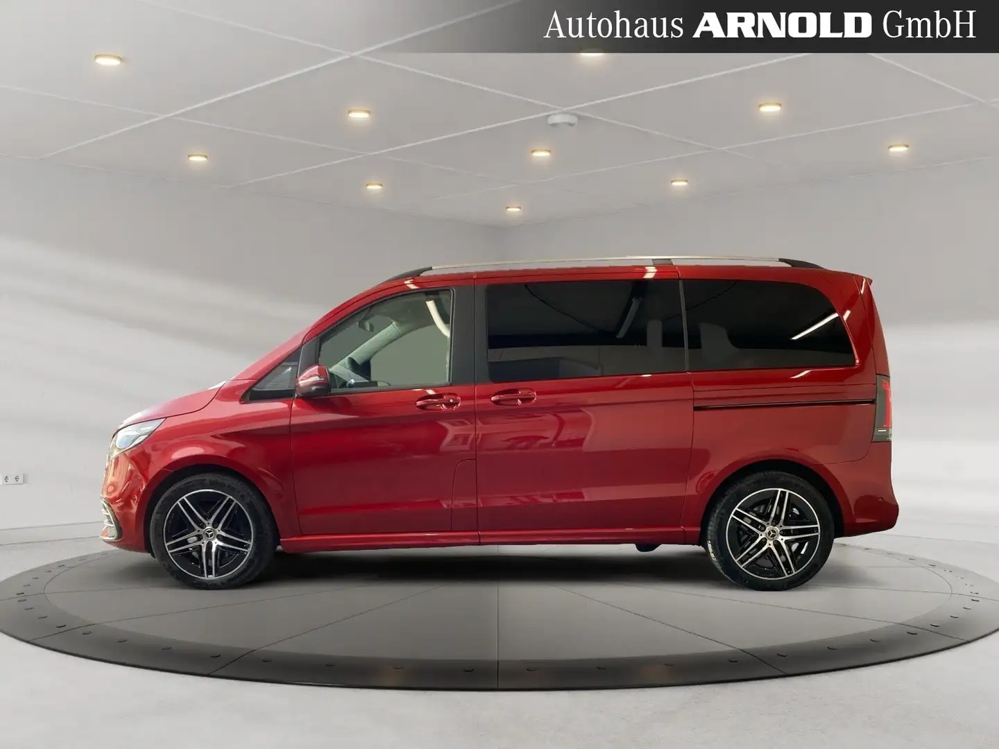 Mercedes-Benz V 220 V 220 d STYLE Kompakt AMG-Line 7-Si. DISTRONIC ! Rot - 2