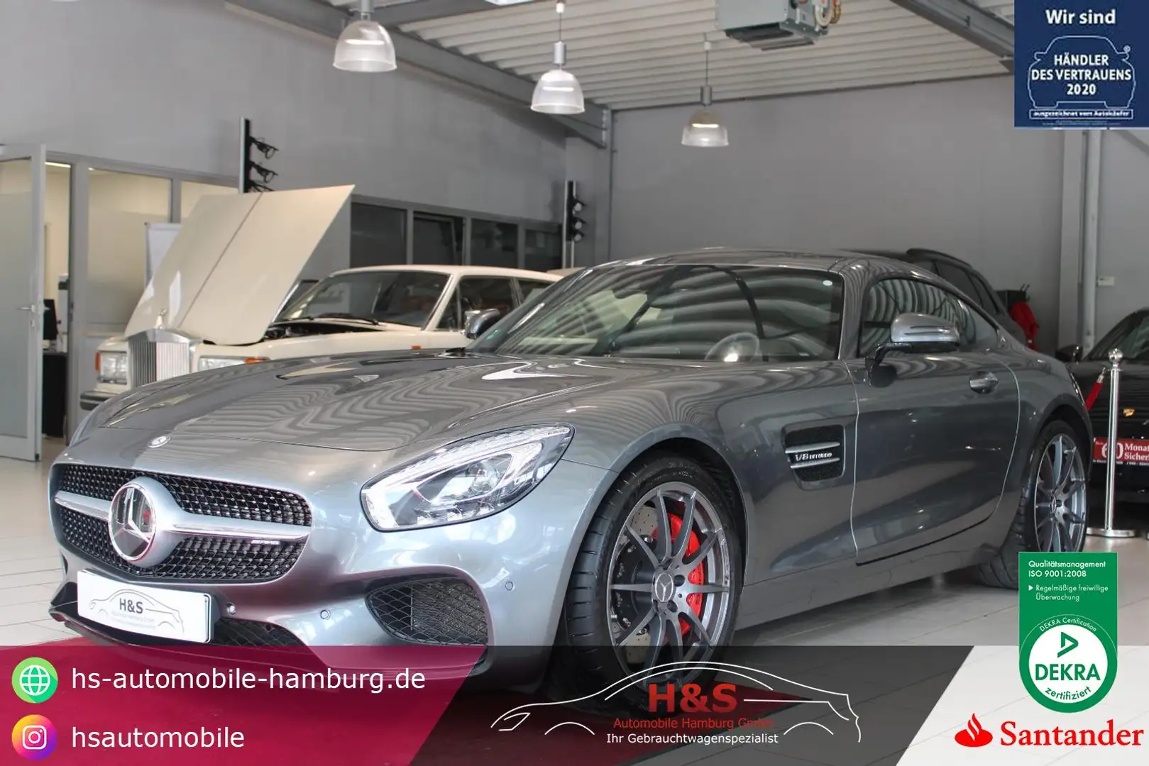 Mercedes-Benz AMG GT S Burmester*Kamera Gri - 1