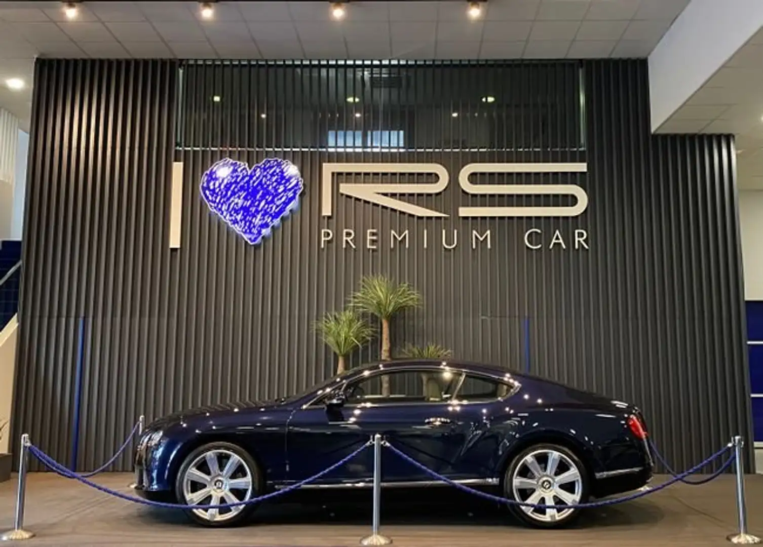 Bentley Continental GT W12 Bleu - 1