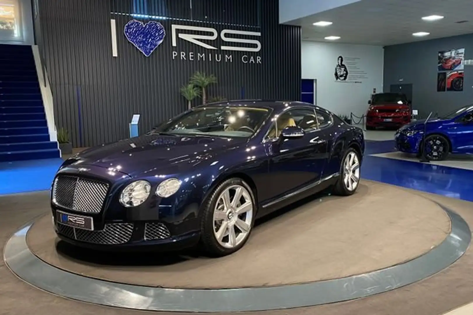 Bentley Continental GT W12 Bleu - 2