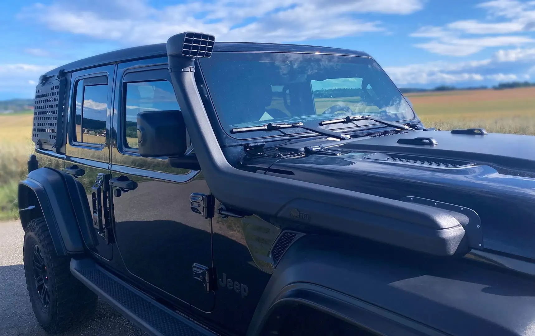 Jeep Wrangler Wrangler Unlimited 2.2 CRDi AWD AutomatikSky One-T Schwarz - 2