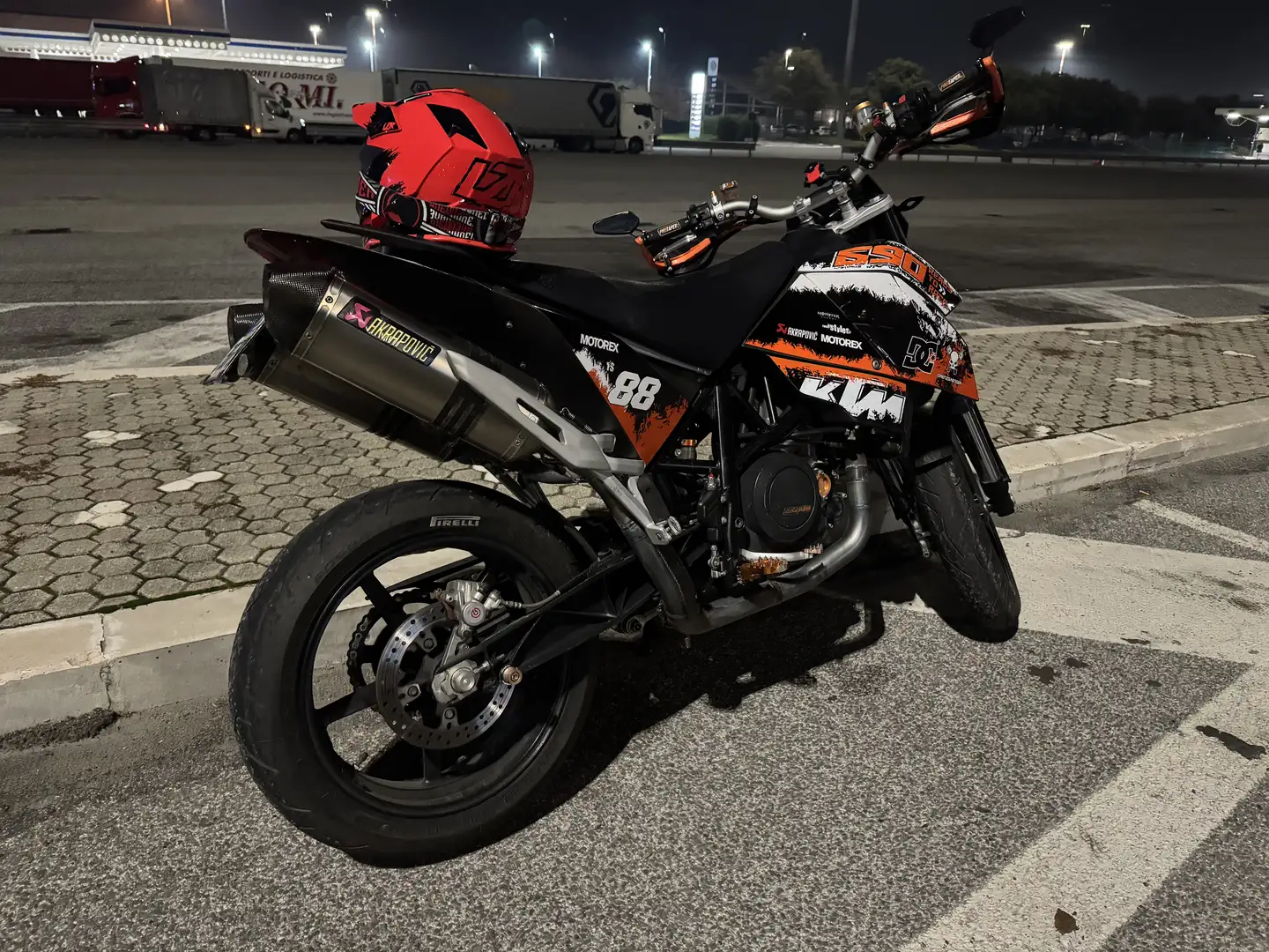 KTM 690 Supermoto prestige Pomarańczowy - 2