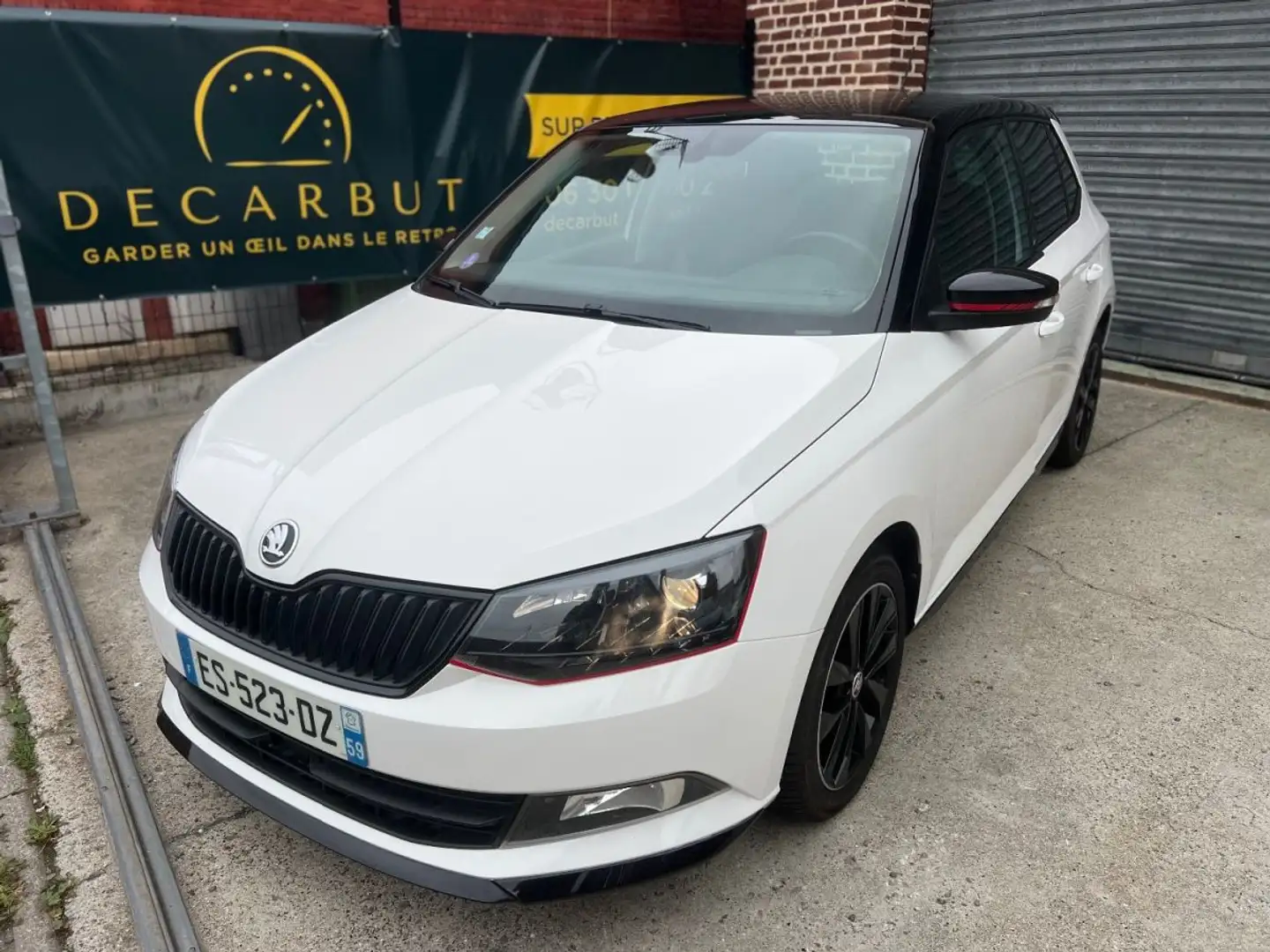 Skoda Fabia 1.0 TSI 110ch Monte Carlo Weiß - 1