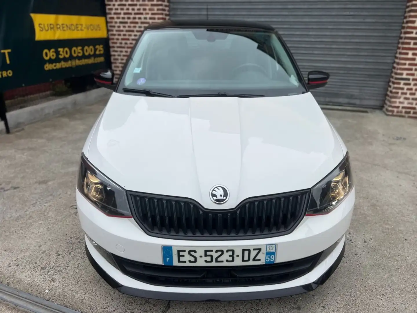 Skoda Fabia 1.0 TSI 110ch Monte Carlo Weiß - 2