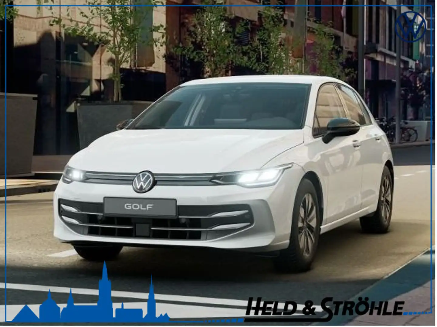 Volkswagen Golf Goal 1,5 RFK Ganzjahresreifen Weiß - 1