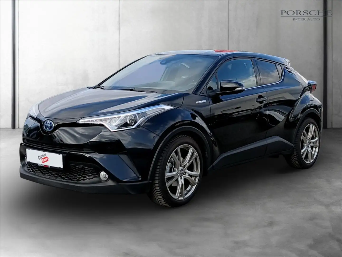 Toyota C-HR 1.8 C-LUB LED+RADAR+RFK+DynLicht+PDC+SHZ Schwarz - 2