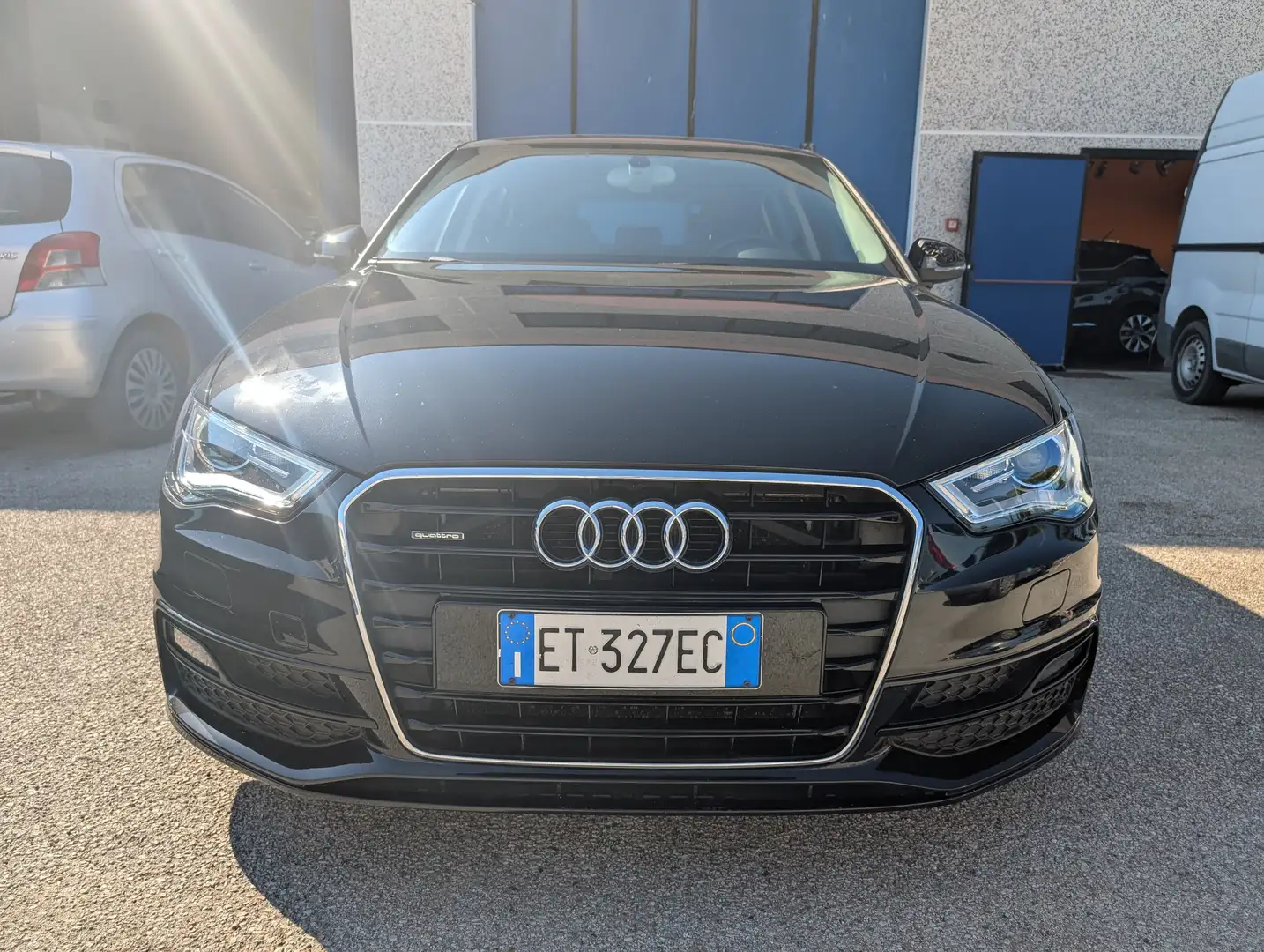 Audi A3 A3 SPORTBACK/S-LINE/QUATTRO/17”/XENON/NAVI/USB// Zwart - 2