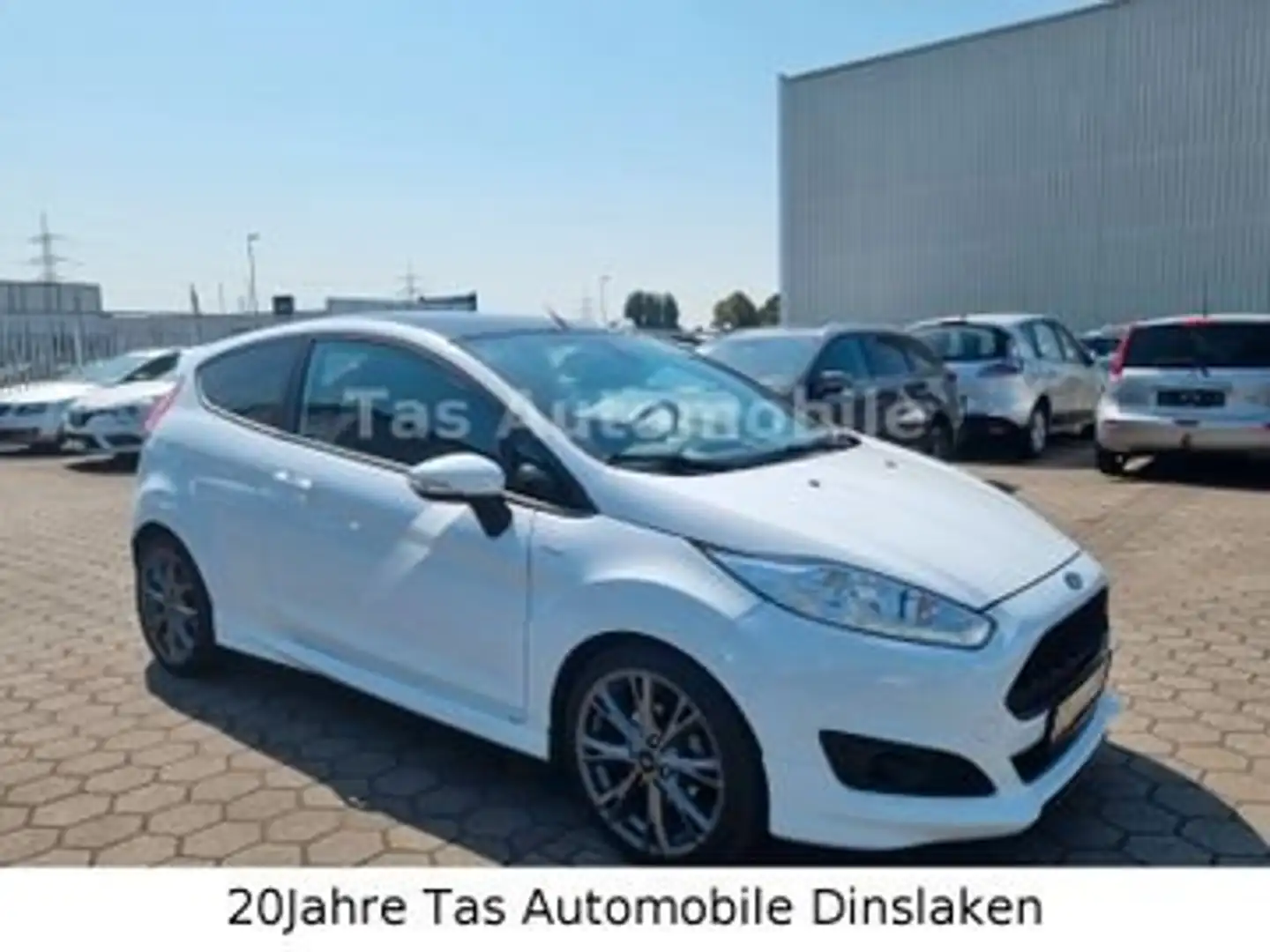 Ford Fiesta EcoBoost ST-LINE Sport+Style "1.Hand" Klimatronik Weiß - 2