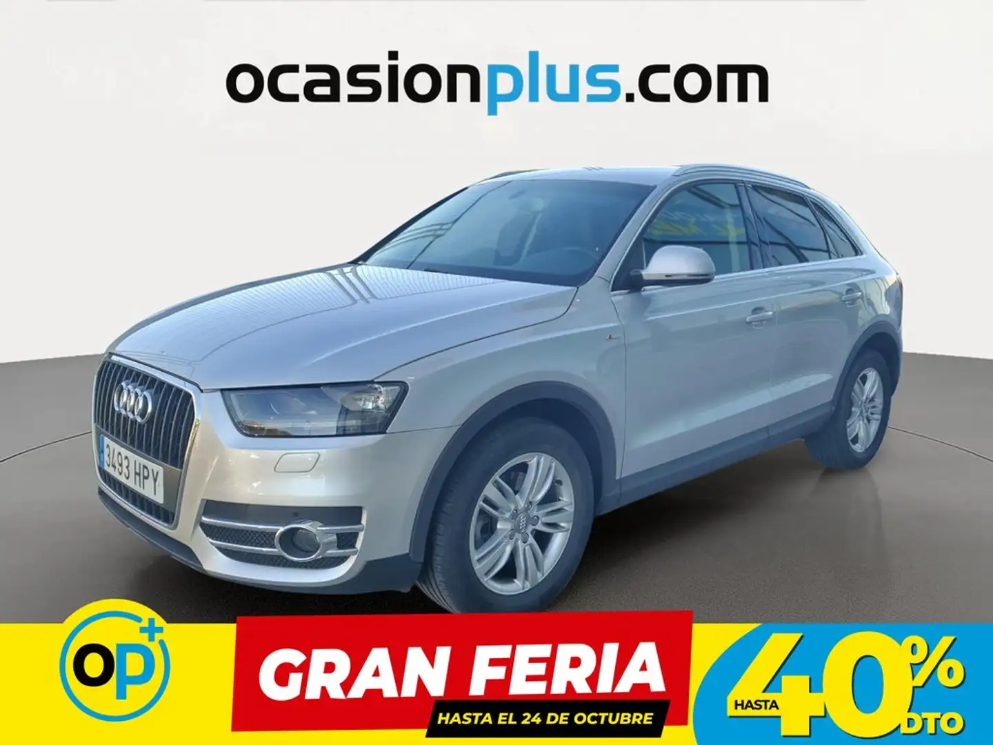 Audi Q3 2.0TDI Ambiente quattro S-Tronic 177 Gris - 1