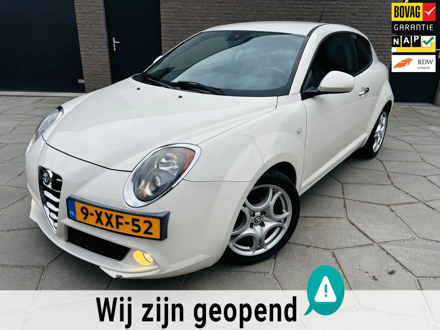 Alfa Romeo MiTo 0.9 TwinAir Esclusivo| AIRCO|4x All-Season | LMvl. Blanc - 1