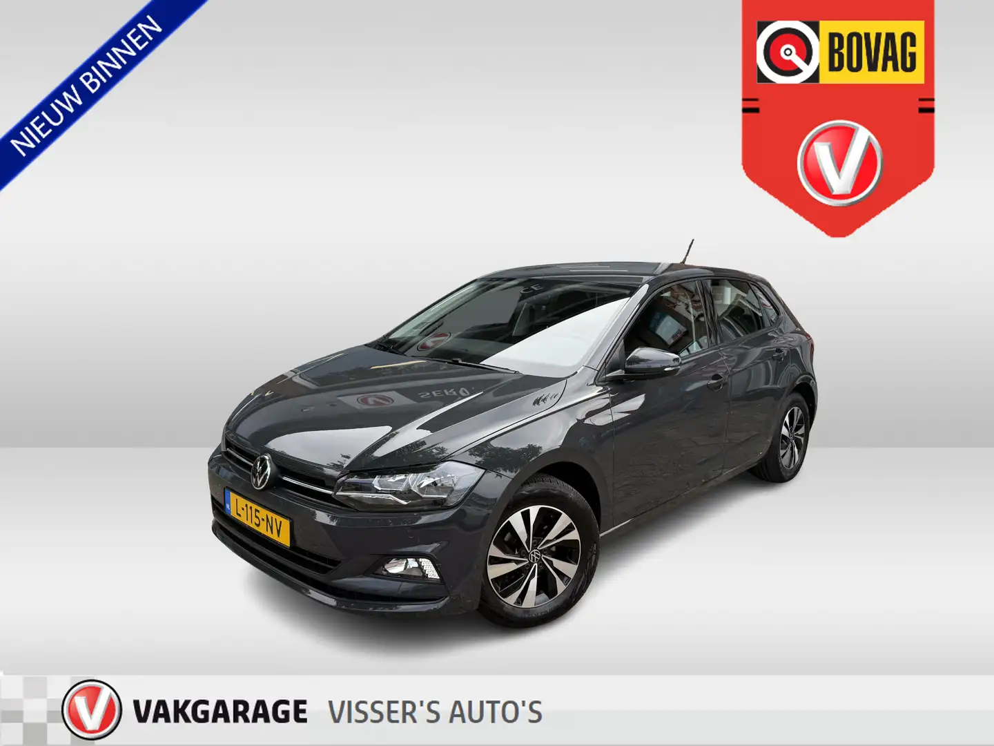 Volkswagen Polo 1.0 TSI Comfortline | parkeersensoren | cruise con Grijs - 1