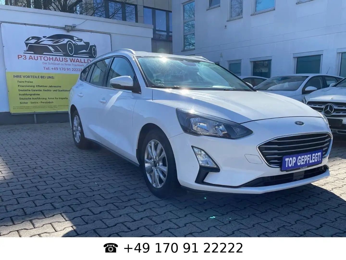 Ford Focus Turnier Cool & Co*Garantie*LED*AHK*8xReife Blanco - 2