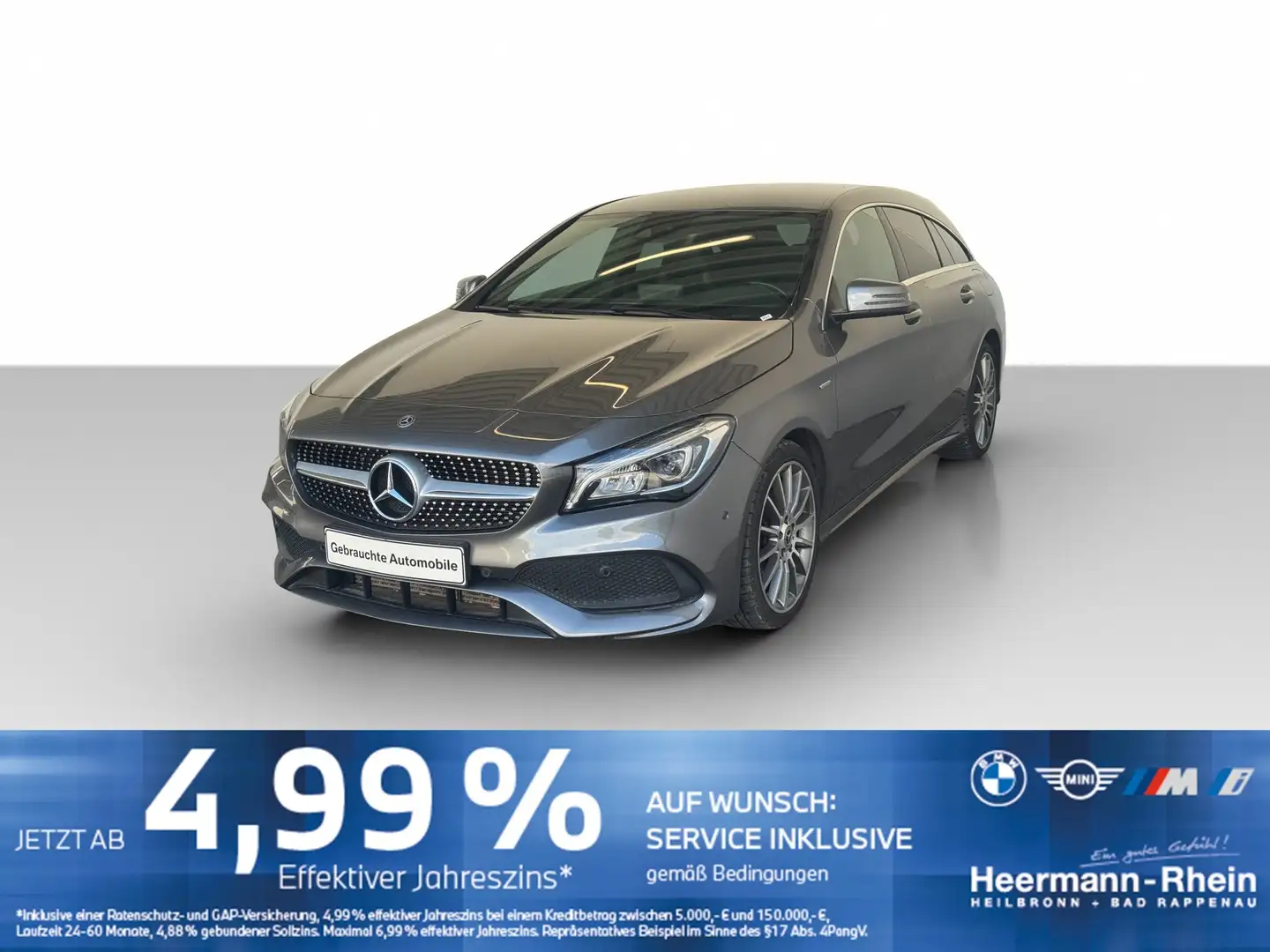 Mercedes-Benz CLA 220 d 4Matic Shooting Brake 7G-DCT Navi. Grau - 2