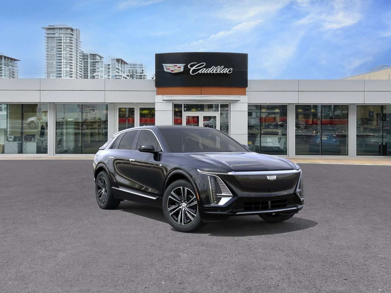 Black 2027 Cadillac LYRIQ SUV / Crossover All-Wheel Drive 1-Speed Automatic