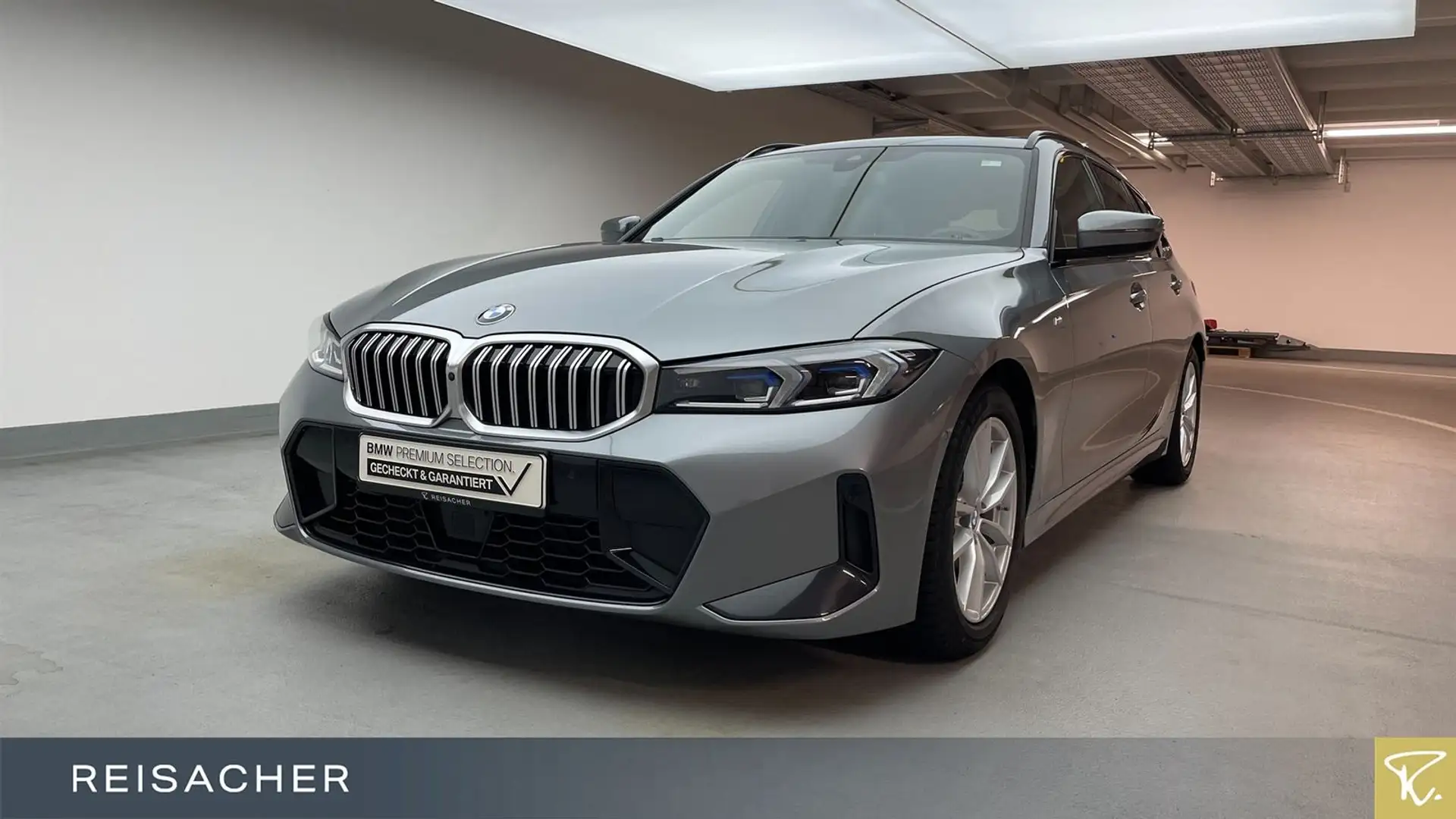 BMW 320 dA Tou M-Sport,Pano,AHK,adaptLED,ACC,PA+ Grau - 1
