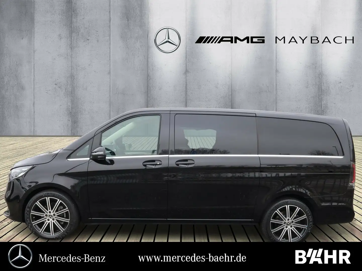 Mercedes-Benz V 300 V 300 d Lang Avantgarde/MBUX/LED/Distronic/360° Schwarz - 2