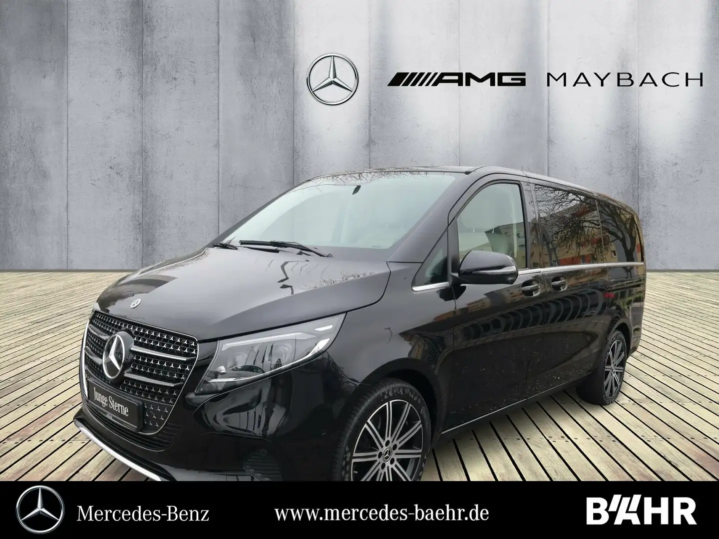Mercedes-Benz V 300 V 300 d Lang Avantgarde/MBUX/LED/Distronic/360° Schwarz - 1