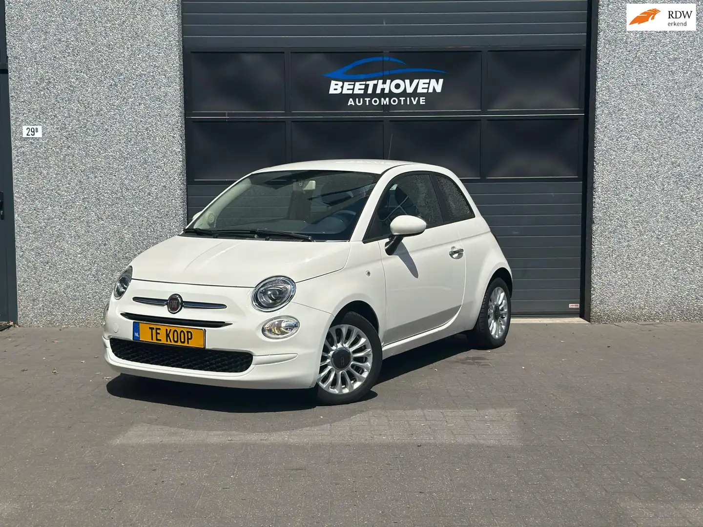 Fiat 500 0.9 TwinAir Turbo Popstar Weiß - 1