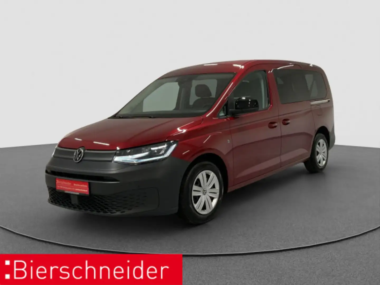Volkswagen Caddy Kombi 2.0 TDI AHK LED STAND 7SITZE Rot - 1