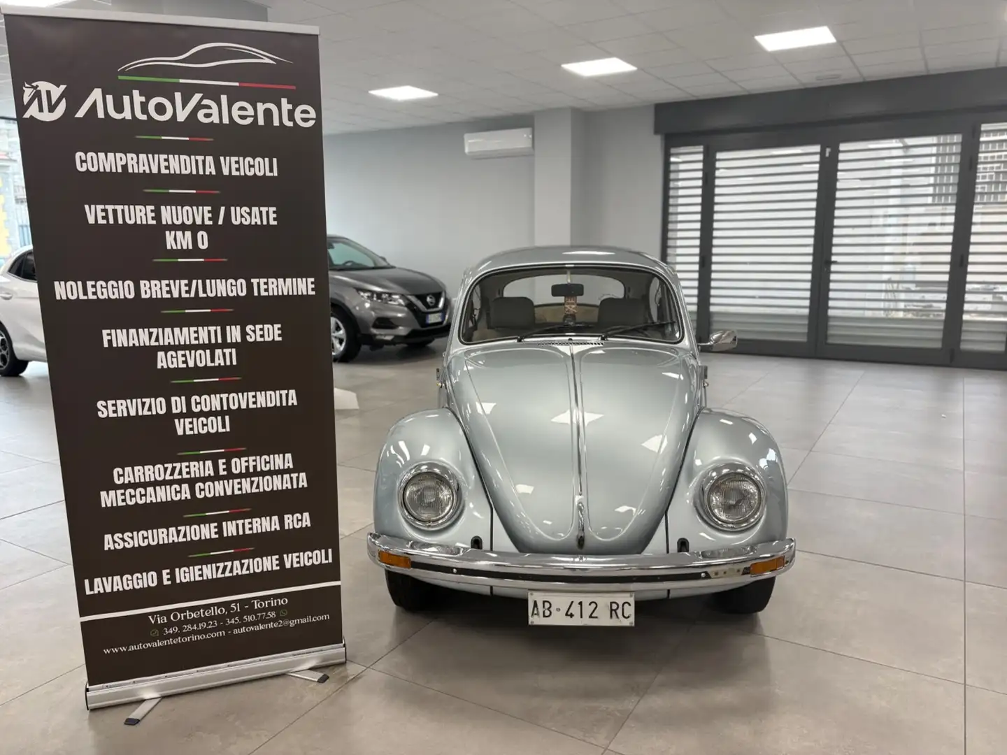 Volkswagen Maggiolino Coupe Gris - 2