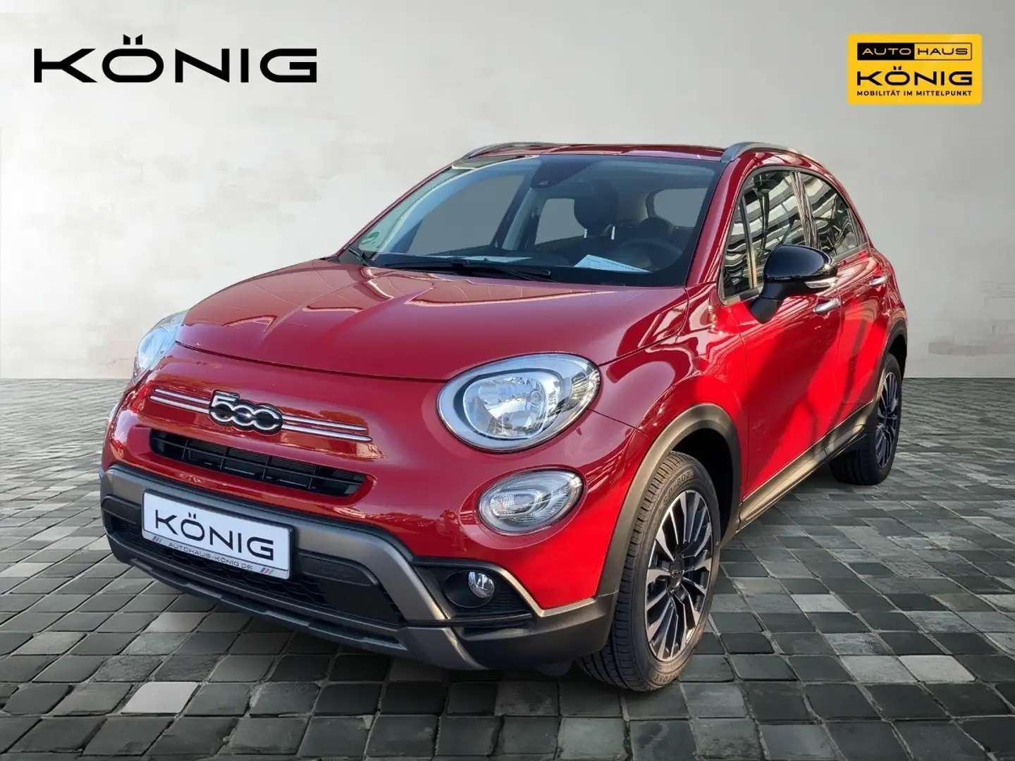Fiat 500X Cross 1.5GSE 130PS AUTOMATIK*KLIMA*TEMPOMAT Rot - 1