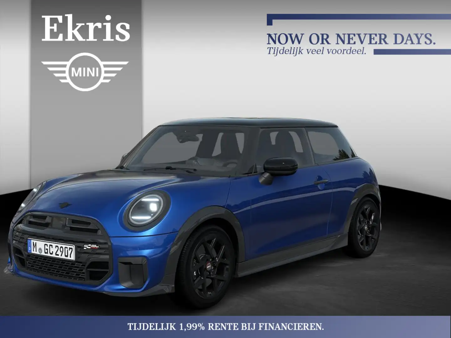 MINI Cooper C Pakket M | John Cooper Works Trim | Actie Blu/Azzurro - 1