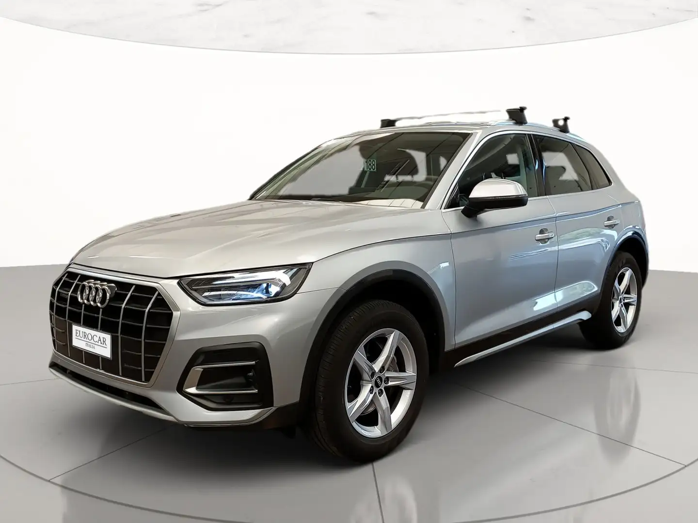 Audi Q5 40 2.0 tdi mhev 12v business advanced quattro s-tr Argent - 1