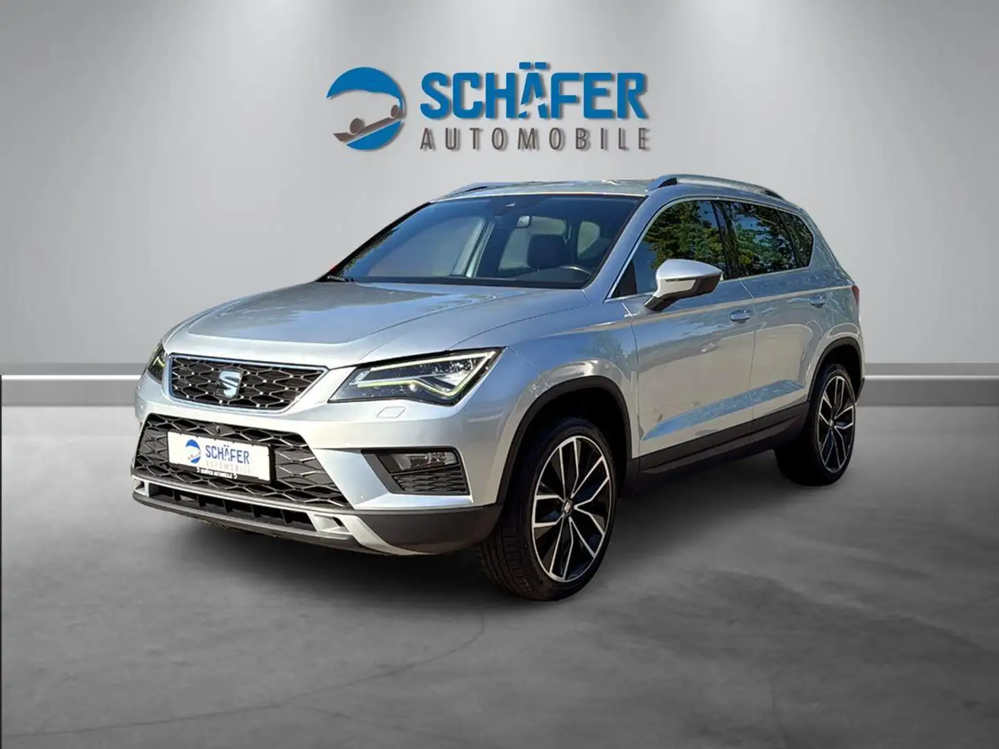 SEAT Ateca 2.0 Xcellence 4Drive #LED #NAV #AHK #360° Silber - 1