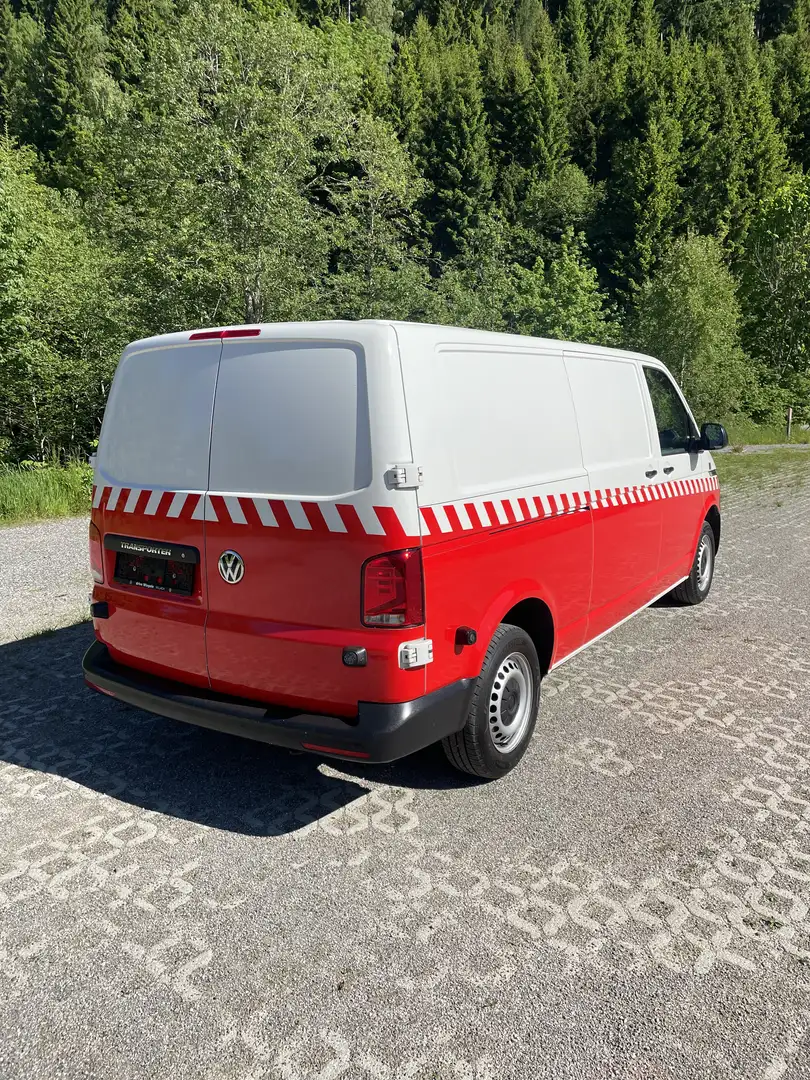 Volkswagen T6.1 Transporter 2,0TDI langer Radstand mit Werkzeugausbau Weiß - 2