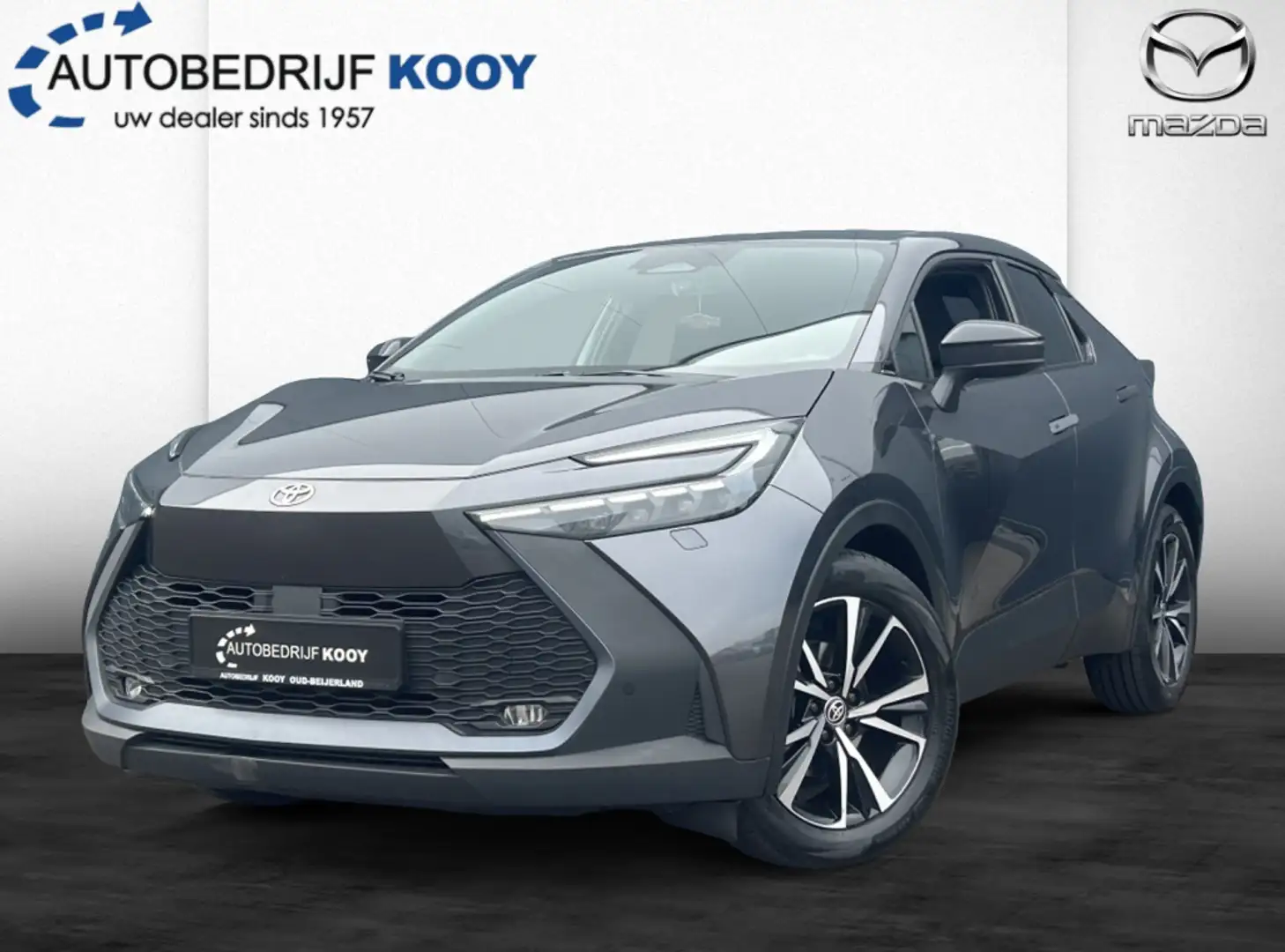 Toyota C-HR 1.8 Hybrid Dynamic Limited / Groot scherm / Parkee Grijs - 1