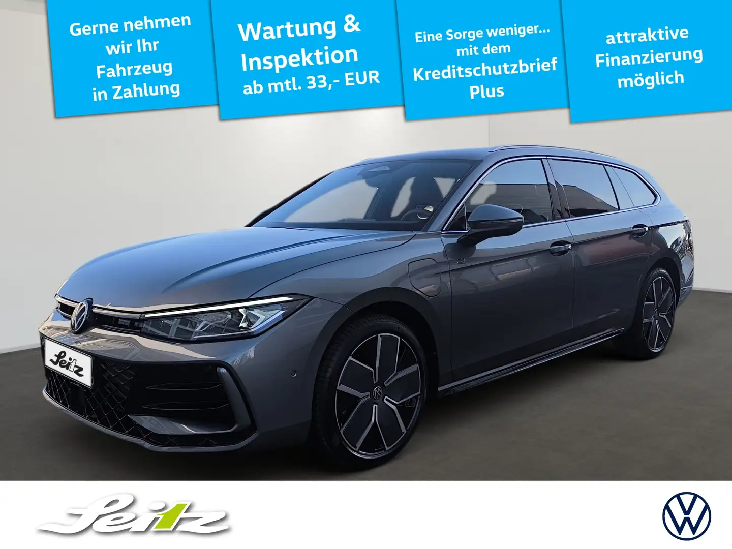 Volkswagen Passat Variant 1.5 TSI eHybrid R-Line *NAVI*KAMERA*MATRIX* Grau - 1